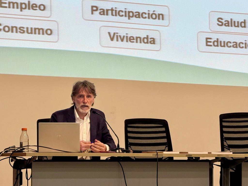 Daniel Rodríguez de Blas, miembro del equipo de estudios FOESSA y coordinador del informe de Andalucía